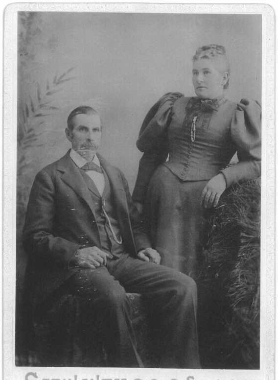 John Longman Bench and his 3rd wife Clara Ann Steer